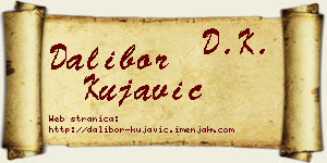 Dalibor Kujavić vizit kartica